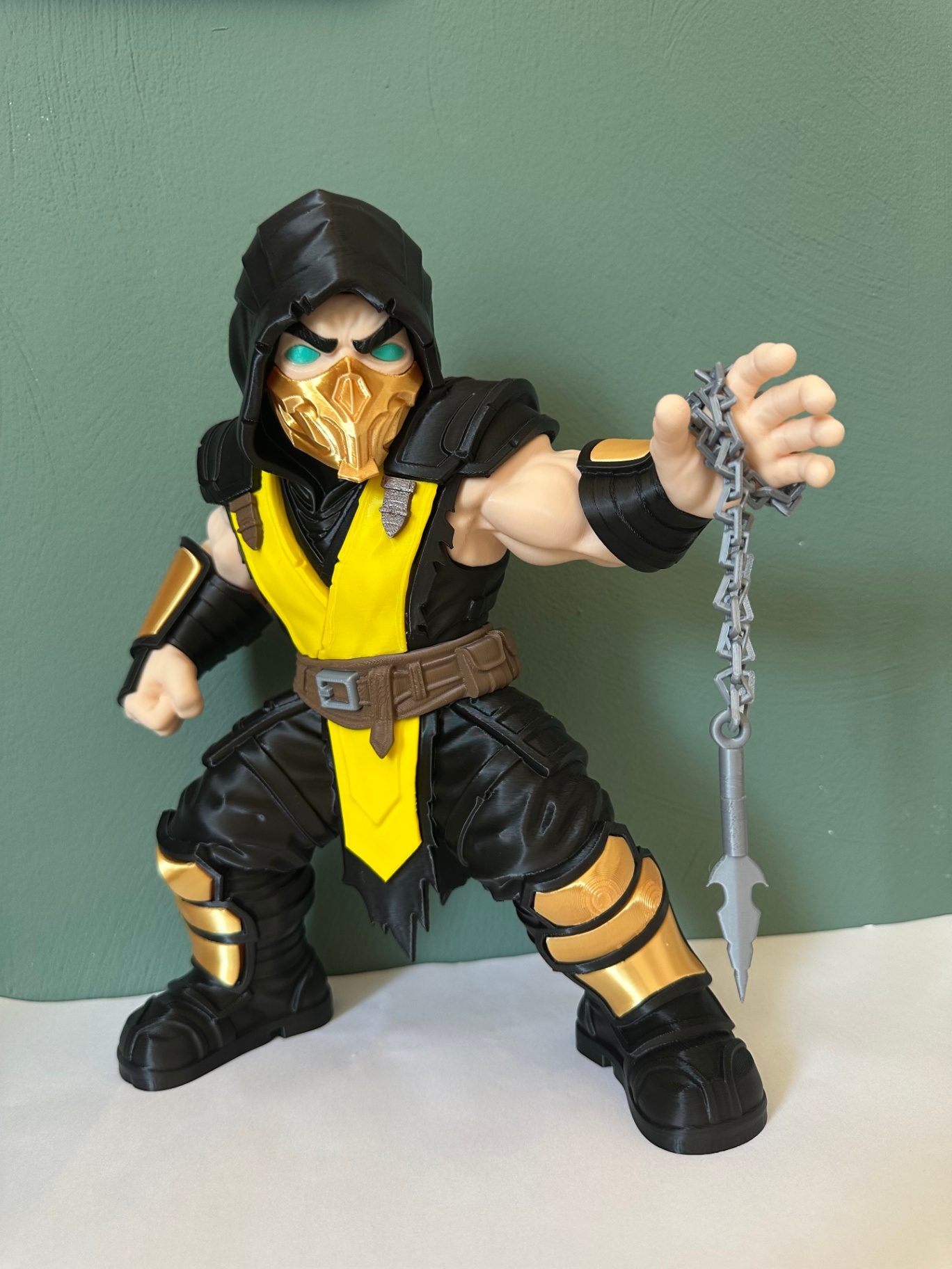 Black & Yellow Fighter