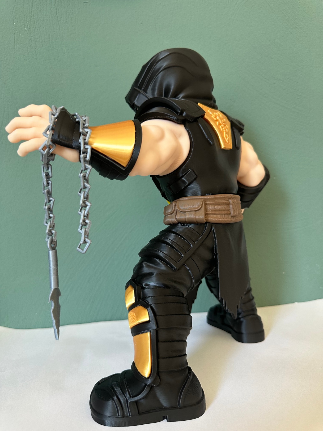 Black & Yellow Fighter chain
